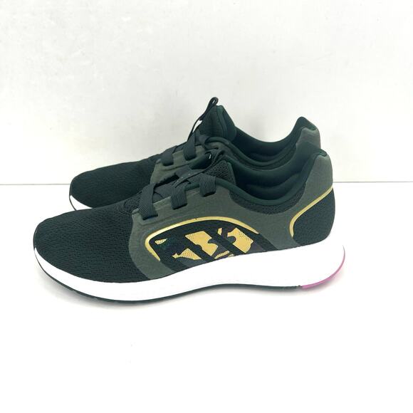 NWOT Adidas Edge Lux women's running green gold sneakers shoes. - Picture 4 of 9